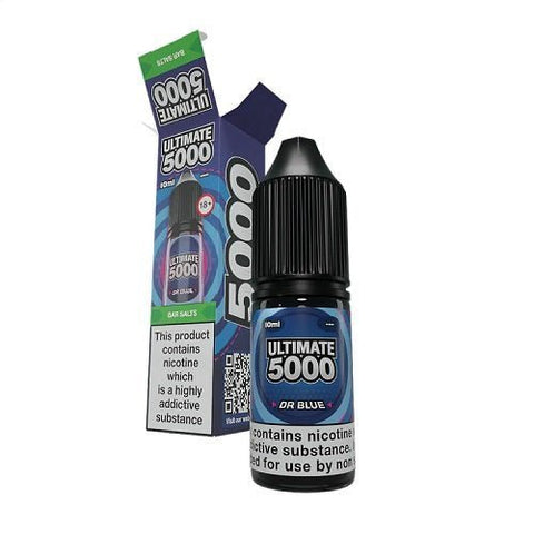 Ultimate Bar 5000 Nic Salts 10ml E - Liquid - Box Of 10 - Topvapewholesale