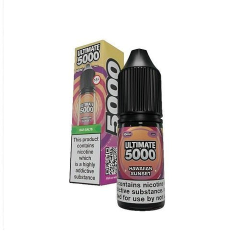 Ultimate Bar 5000 Nic Salts 10ml E - Liquid - Box Of 10 - Topvapewholesale