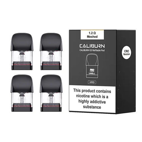 Uwell Caliburn G3 Replacement Pod (Pack of 4) - Topvapewholesale