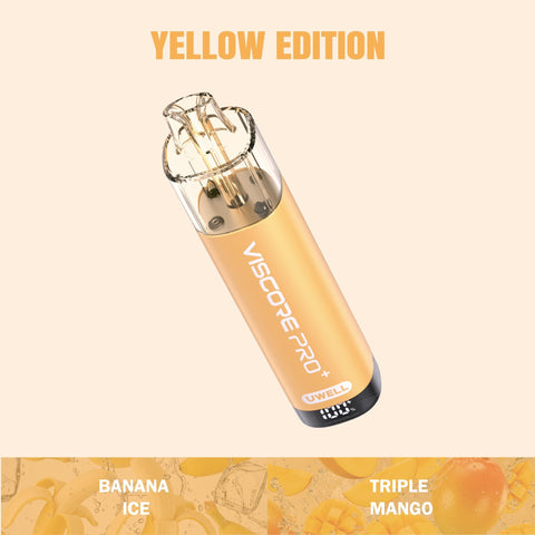 Uwell Viscore Pro+ 40k Prefilled Pod Vape Box of 5 - Topvapewholesale