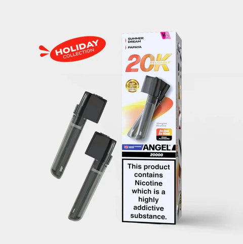 Vapes Bars Angel 20000 Prefilled Pods - Box of 10 - Topvapewholesale