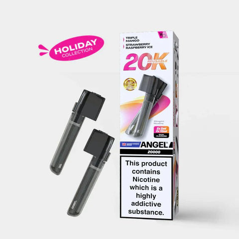 Vapes Bars Angel 20000 Prefilled Pods - Box of 10 - Topvapewholesale