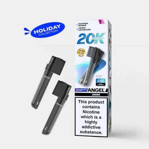 Vapes Bars Angel 20000 Prefilled Pods - Box of 10 - Topvapewholesale