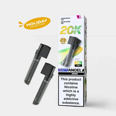 Vapes Bars Angel 20000 Prefilled Pods - Box of 10 - Topvapewholesale