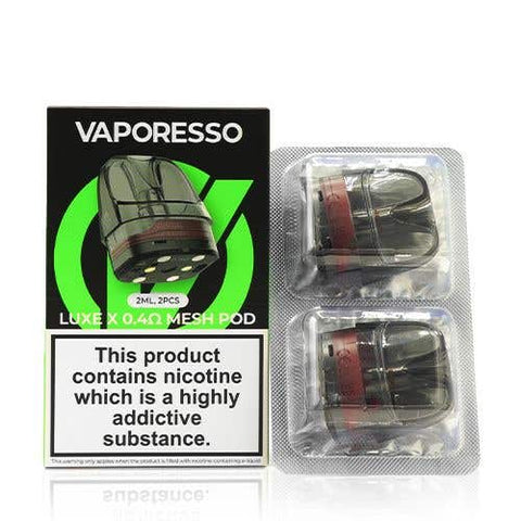 Vaporesso Luxe X Replacement Pods Pack of 2 - Topvapewholesale