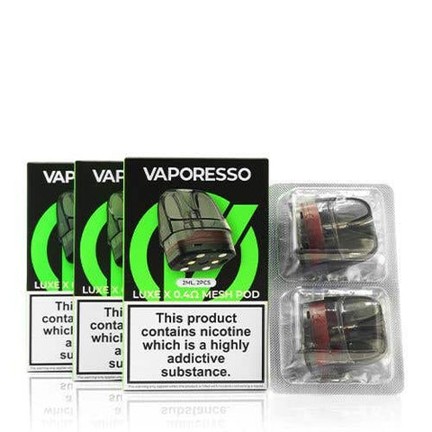 Vaporesso Luxe X Replacement Pods Pack of 2 - Topvapewholesale
