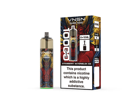 VNSN Quake 10000 Prefilled Pod Vape Box of 5 - Topvapewholesale