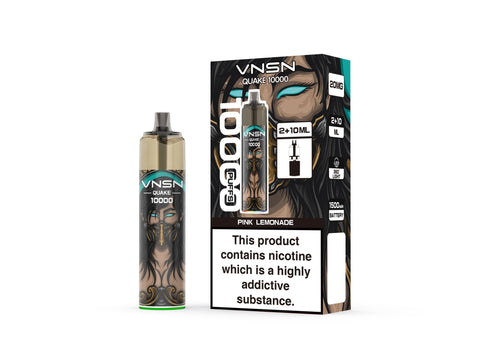 VNSN Quake 10000 Prefilled Pod Vape Box of 5 - Topvapewholesale