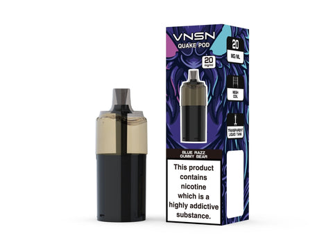 VNSN Quake 10000 Replacement Pods Box of 5 - Topvapewholesale