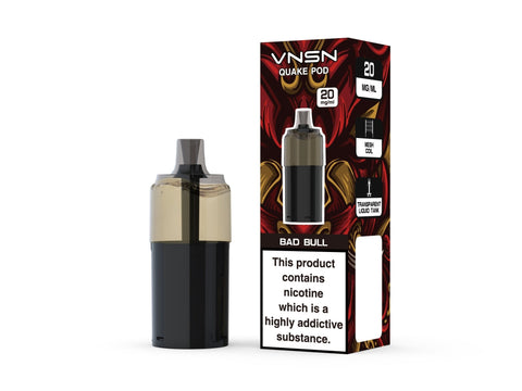 VNSN Quake 10000 Replacement Pods Box of 5 - Topvapewholesale