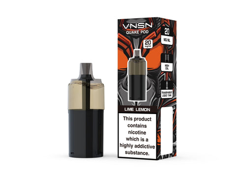 VNSN Quake 10000 Replacement Pods Box of 5 - Topvapewholesale