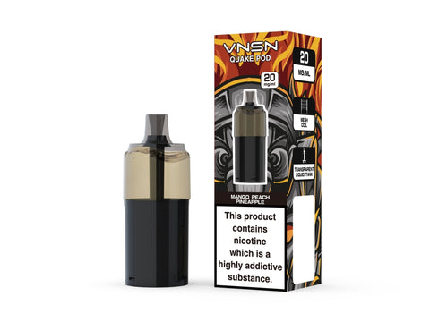 VNSN Quake 10000 Replacement Pods Box of 5 - Topvapewholesale