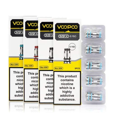 Voopoo PnP X Replacement Coils - Pack of 5 - Topvapewholesale