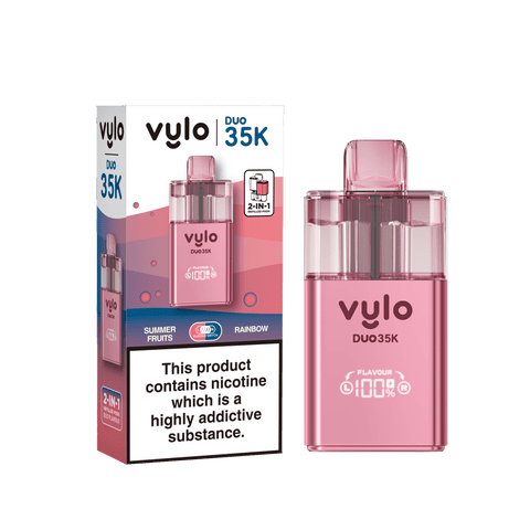 Vylo Duo 35k Prefilled 2 in 1 Pod Vape Box of 5 - Topvapewholesale