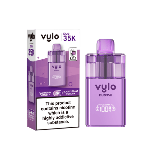 Vylo Duo 35k Prefilled 2 in 1 Pod Vape Box of 5 - Topvapewholesale
