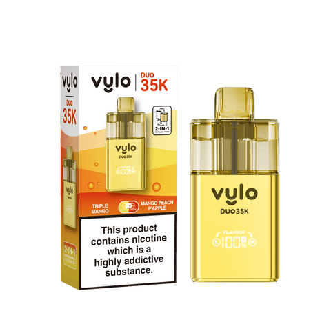 Vylo Duo 35k Prefilled 2 in 1 Pod Vape Box of 5 - Topvapewholesale