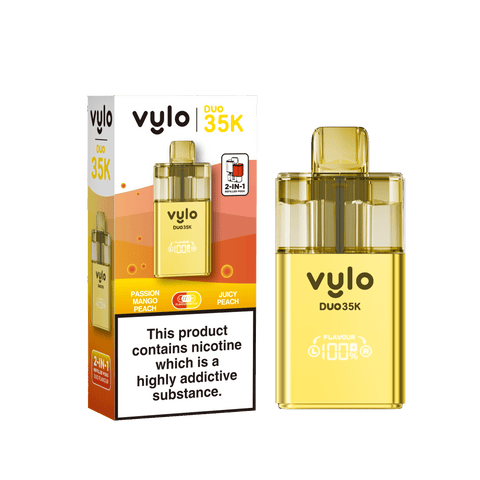 Vylo Duo 35k Prefilled 2 in 1 Pod Vape Box of 5 - Topvapewholesale