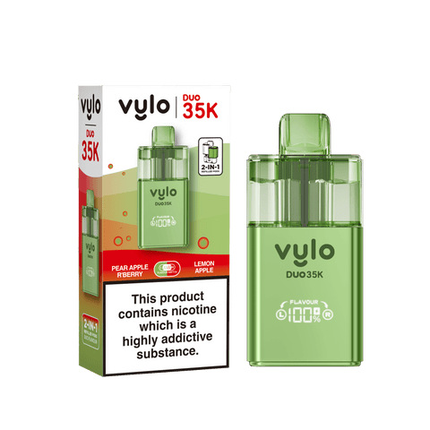 Vylo Duo 35k Prefilled 2 in 1 Pod Vape Box of 5 - Topvapewholesale