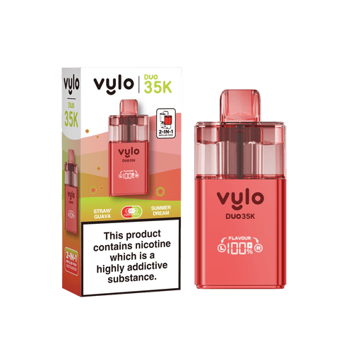 Vylo Duo 35k Prefilled 2 in 1 Pod Vape Box of 5 - Topvapewholesale