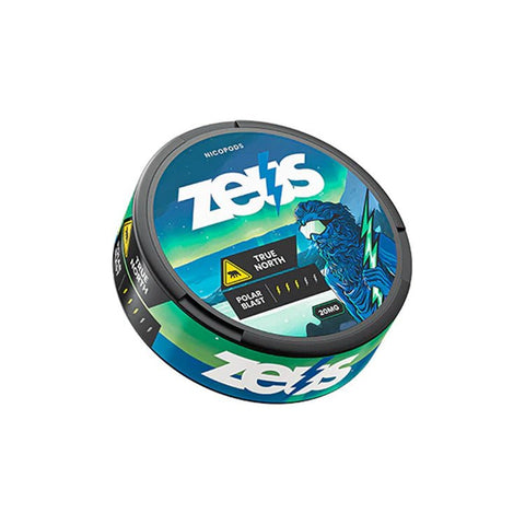 Zeus Nicotine Pouches - Pack of 10 - Topvapewholesale