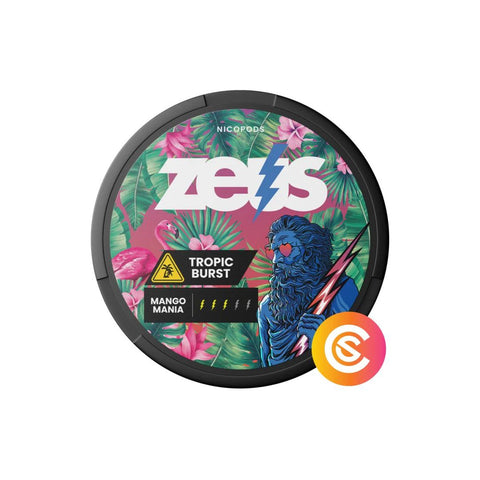 Zeus Nicotine Pouches - Pack of 10 - Topvapewholesale