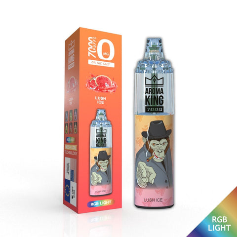 0% Aroma King 7000 Disposable Vape Pod Box of 10 - Topvapewholesale