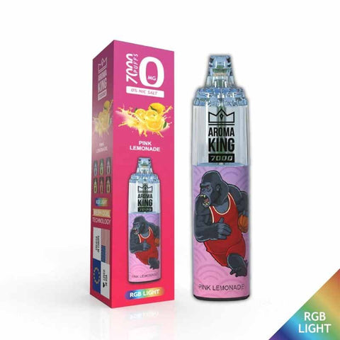 0% Aroma King 7000 Disposable Vape Pod Box of 10 - Topvapewholesale