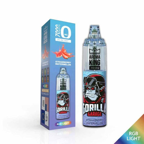 0% Aroma King 7000 Disposable Vape Pod Box of 10 - Topvapewholesale