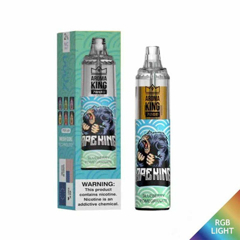 0% Aroma King 7000 Disposable Vape Pod Box of 10 - Topvapewholesale