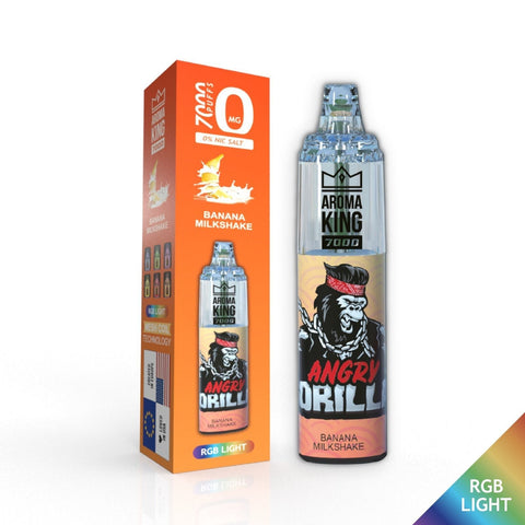 0% Aroma King 7000 Disposable Vape Pod Box of 10 - Topvapewholesale
