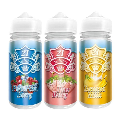 21 Salutes 100ml Shortfill - Topvapewholesale