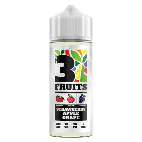3 Fruits 100ml Shortfill - Topvapewholesale