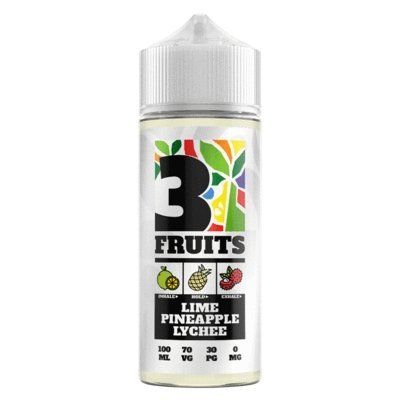 3 Fruits 100ml Shortfill - Topvapewholesale