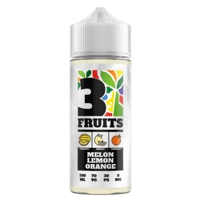 3 Fruits 100ml Shortfill - Topvapewholesale