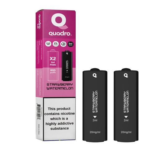 4 in 1 Quadro 2400 Puffs Replacement Pods Box of 10 - Topvapewholesale