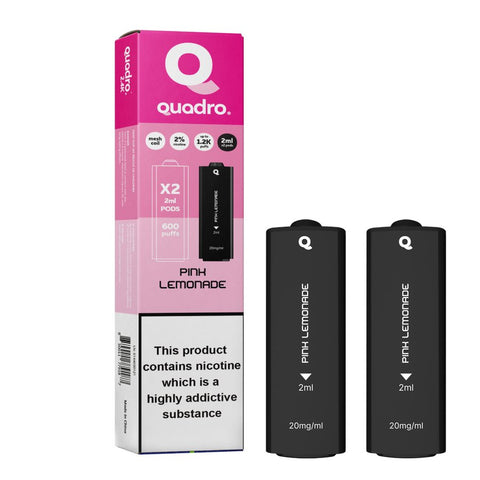 4 in 1 Quadro 2400 Puffs Replacement Pods Box of 10 - Topvapewholesale
