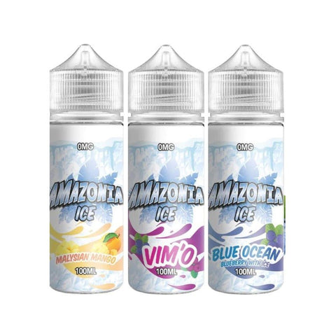 Amazonia Ice 100ml Shortfill - Topvapewholesale