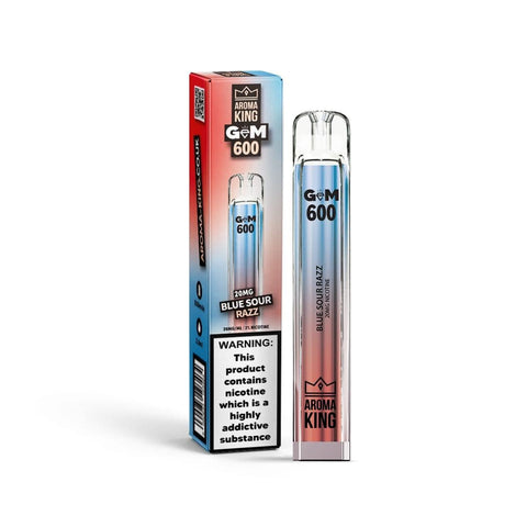 Aroma King Gem 600 Disposable Vape Pod Box of 10 - Topvapewholesale