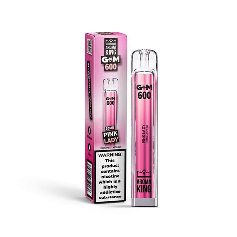 Aroma King Gem 600 Disposable Vape Pod Box of 10 - Topvapewholesale
