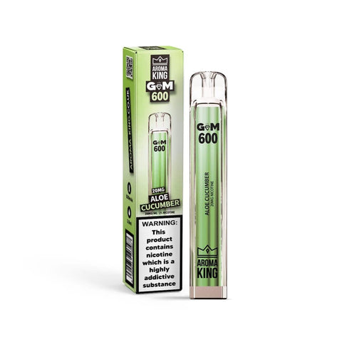 Aroma King Gem 600 Disposable Vape Pod Box of 10 - Topvapewholesale