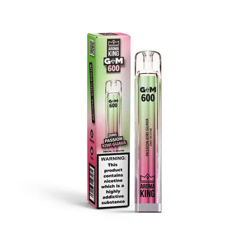 Aroma King Gem 600 Disposable Vape Pod Box of 10 - Topvapewholesale