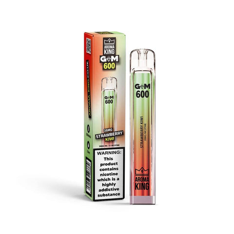 Aroma King Gem 600 Disposable Vape Pod Box of 10 - Topvapewholesale