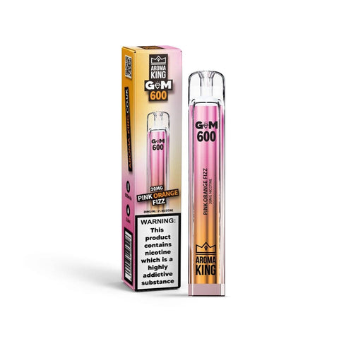 Aroma King Gem 600 Disposable Vape Pod Box of 10 - Topvapewholesale