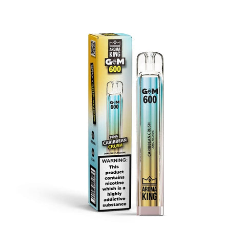 Aroma King Gem 600 Disposable Vape Pod Box of 10 - Topvapewholesale
