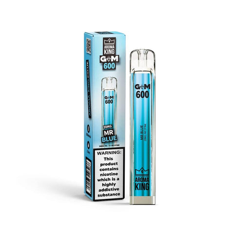 Aroma King Gem 600 Disposable Vape Pod Box of 10 - Topvapewholesale