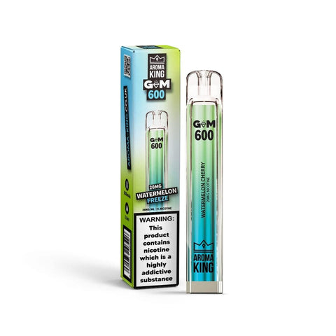 Aroma King Gem 600 Disposable Vape Pod Box of 10 - Topvapewholesale