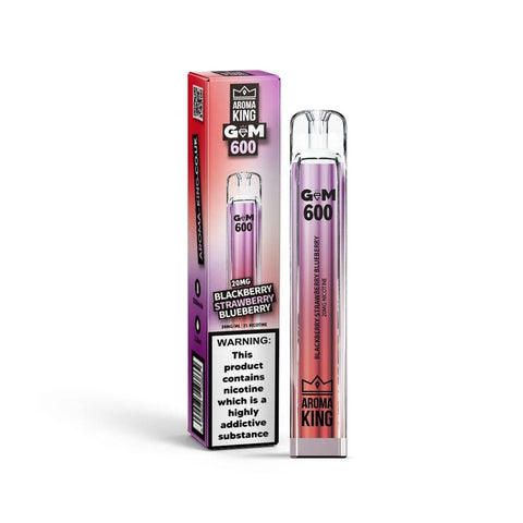 Aroma King Gem 600 Disposable Vape Pod Box of 10 - Topvapewholesale