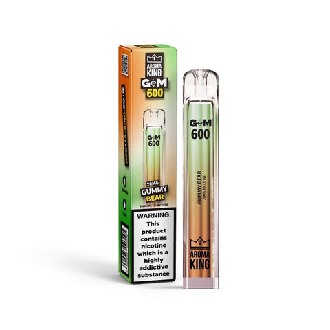 Aroma King Gem 600 Disposable Vape Pod Box of 10 - Topvapewholesale