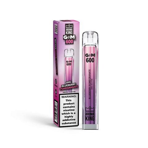 Aroma King Gem 600 Disposable Vape Pod Box of 10 - Topvapewholesale