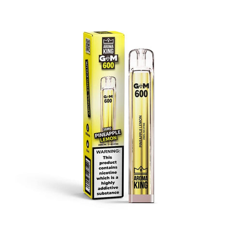 Aroma King Gem 600 Disposable Vape Pod Box of 10 - Topvapewholesale